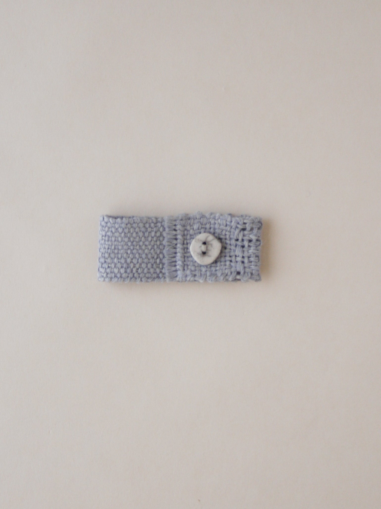 Split Paper Cuff Bracelet - Slate Grey