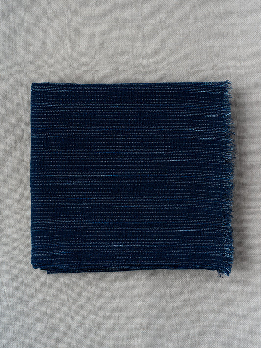 Cotton Gauze Shawl - Indigo