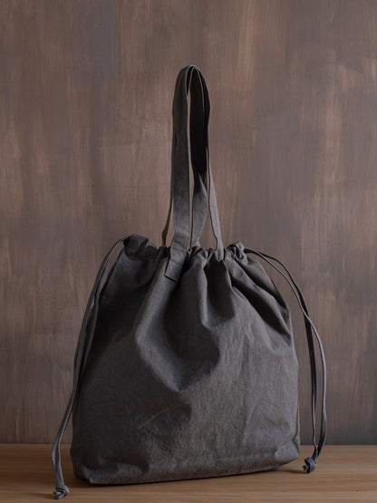 Drawstring Tote Bag - Stone