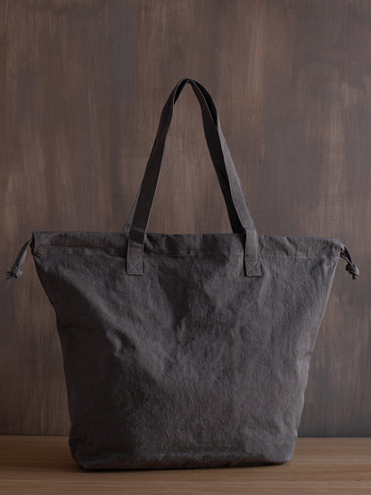 Drawstring Tote Bag - Stone