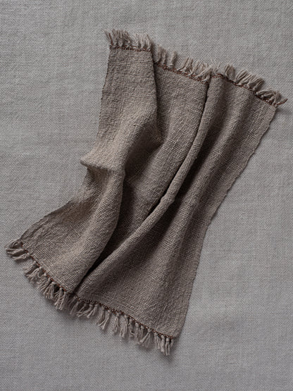 Handwoven Face Towel - Stone