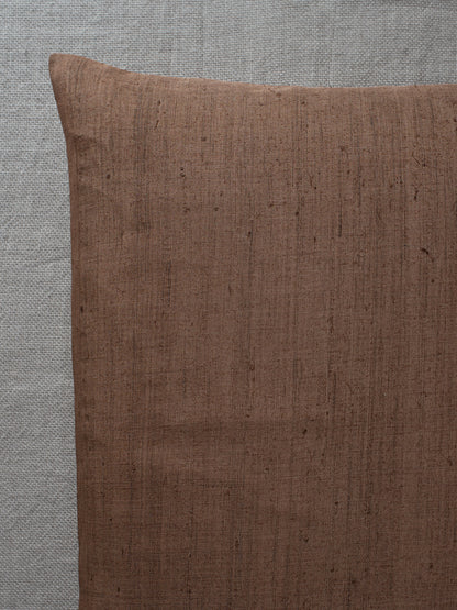 Ramie Japanese Floor Cushion - Persimmon