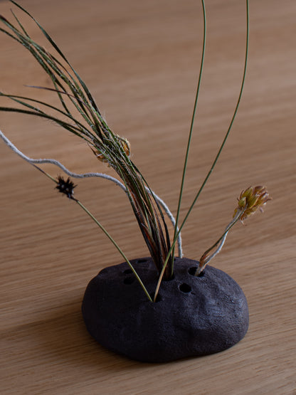 Ikebana Vase -Ash