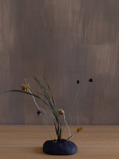 Ikebana Vase -Ash