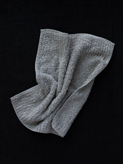 Vita Face Towel - Ice Grey