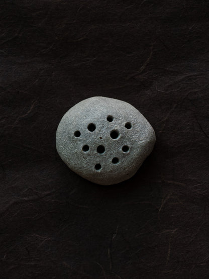 Ikebana Vase - Light Stoneware