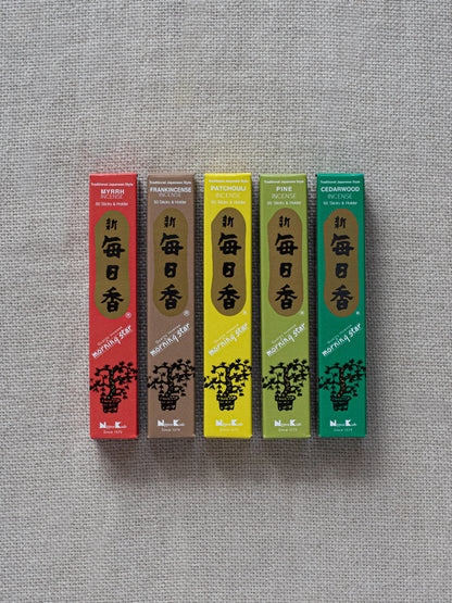 Morning Star Incense Range