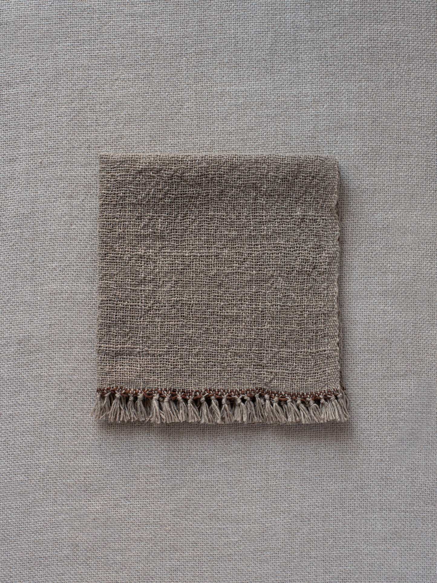 Handwoven Face Towel - Stone