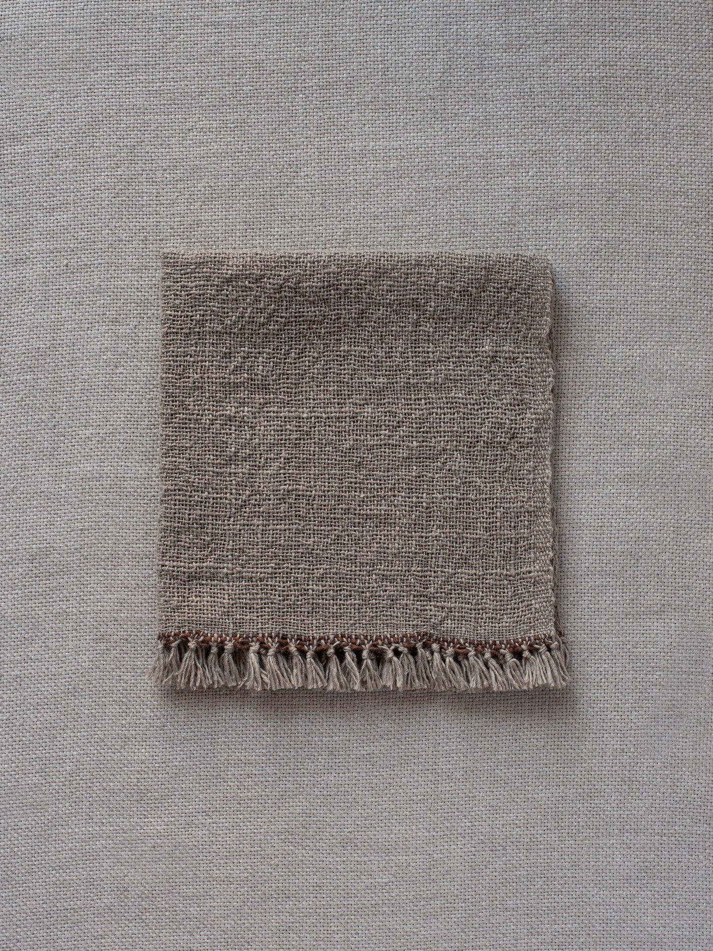 Handwoven Face Towel - Stone